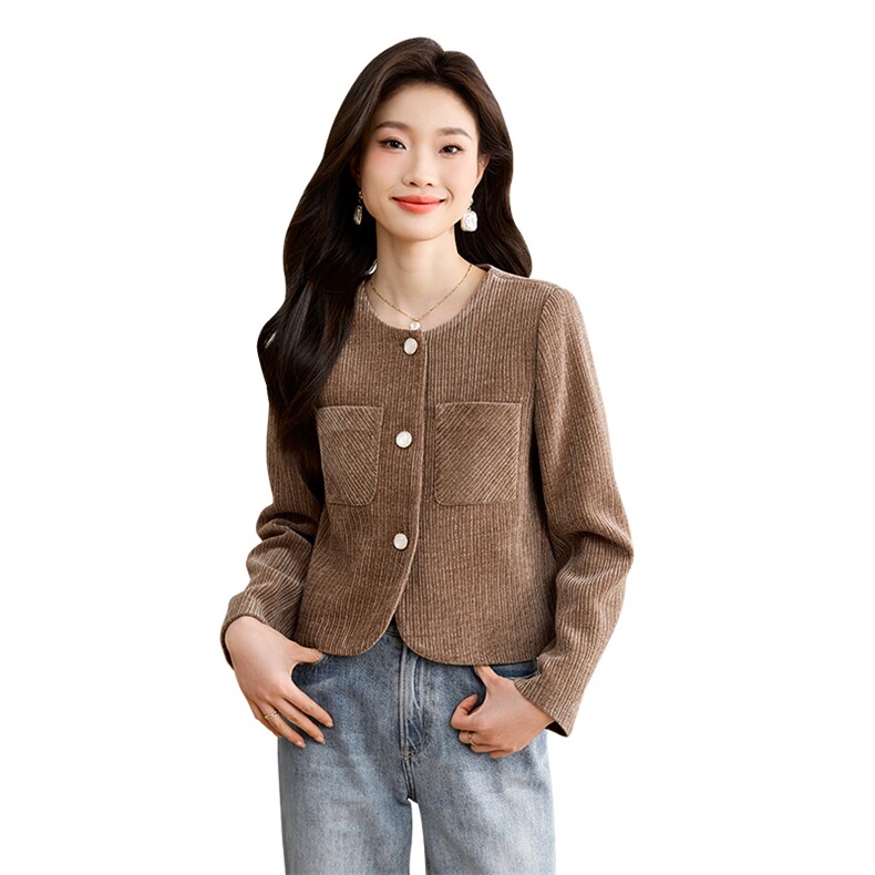 时尚小香风短外套新款2024短款高端小个子春款法式名媛设计上衣女,女装短外套,姿衣坊