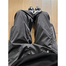 现货美式设计感小众工装裤高街休闲拉链直筒裤男K653-P55控78，男装工装外套，星座205-5