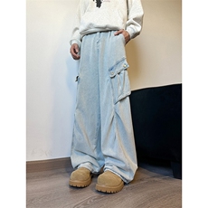 903-AK92-特P60【95】S-3XL工装牛仔裤！2，男装牛仔裤，星座903