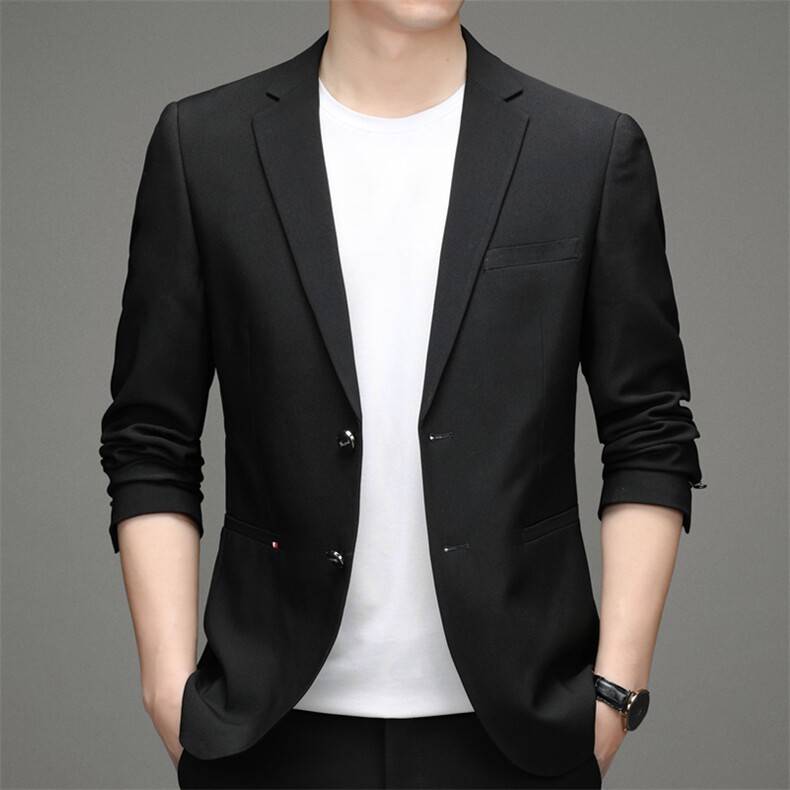 DJ3305钱塘2020-3秋冬季新款商务休闲中年男士百搭西服P142图片