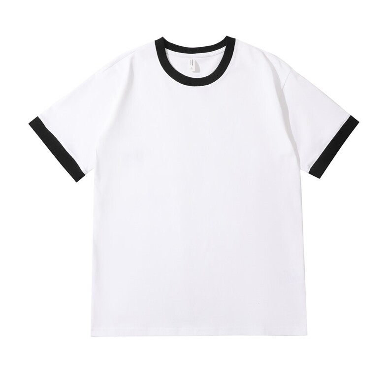 高品质全棉2025潮牌圆领短袖男女情侣装半袖1212-T021-特P28,男装T恤,星座1212