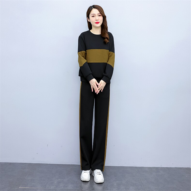 2025年春季休闲/淑女季套装/套裙时尚百搭显瘦气质潮流撞色,女装套装/套裙,梦依杭