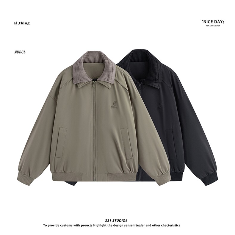 平铺~新标90白鸭绒冬季美式双领设计羽绒服外套E124/P248,男装羽绒服,电商B331