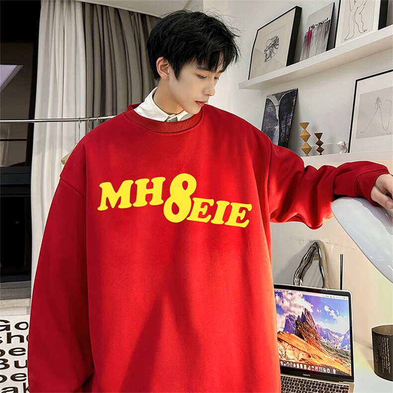 直播品质360克重磅美式卫衣H328特P28同步供应棉H328HM特P38,男装卫衣,电商A486