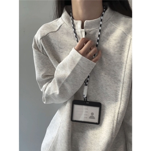 美式复古解构卫衣男女高街春秋季cleanfit宽松长袖恤LW288-P36图片