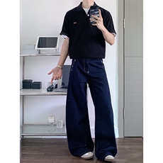 网图+夏秋款绿松石撞钉弯刀裤休闲牛仔裤CK710/特P55，男装牛仔裤，电商B350