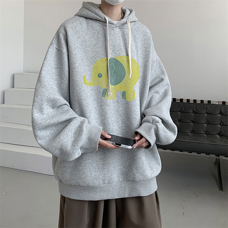 连帽卫衣男大码胖子帽衫大号运动服WY2441-P35,男装卫衣,电商A040