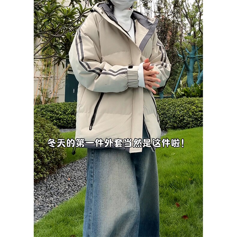 现货高品质美式高街冬季重磅三防加厚羽绒棉衣连帽冲锋外套厚,男装棉衣,电商A486