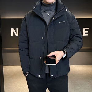 标50绒男士羽绒服冬季2025新款加厚立领外套A313-7915-P215,男士运动服套装的搭配什么鞋子图片