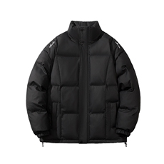 白底图抖音得物港风pu软皮刺绣棉服棉衣休闲外套男G1108P128，男装棉衣，电商A339