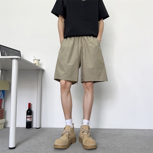 夏季潮牌休闲日系宽松五分透气运动短裤男女速干沙滩裤DK1015-P25图片