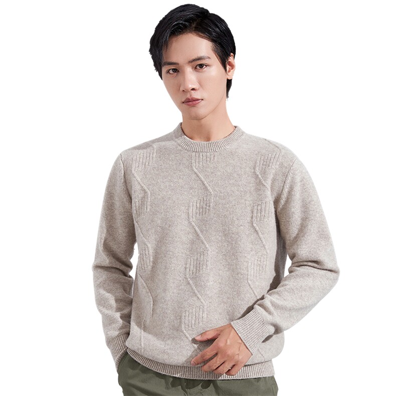 2024新款春秋新款时尚经典百搭打底衫羊毛衫,男装羊毛衫,牧绒家园高端店