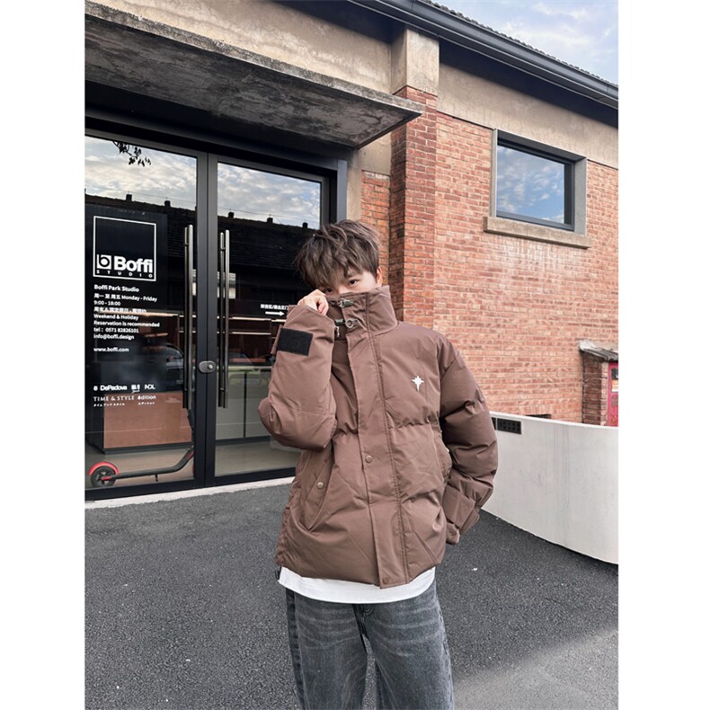 《自拍图》色棉衣男士秋冬季新款时尚保暖棉袄外套男款MK239-P110,男装棉衣,星座1109-3