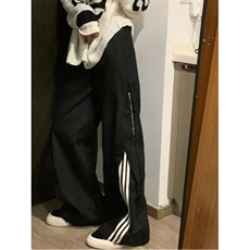 网络图现货速干直筒裤阔腿裤设计感显瘦美式复古休闲裤RBK11-P70，男装休闲裤，星座1005-4