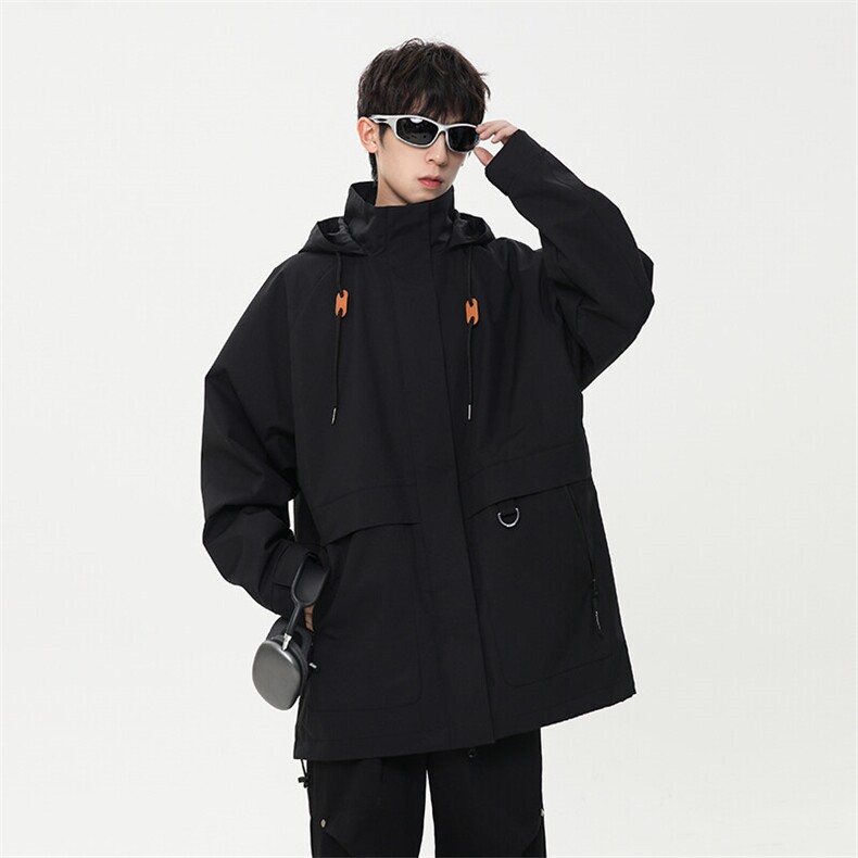 JK850-P65现货工装夹克宽松户外冲锋衣男外套,男装夹克,星座1204