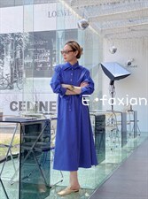 秋季新款收腰连衣裙，女装连衣裙，E.FAXIAN伊发现