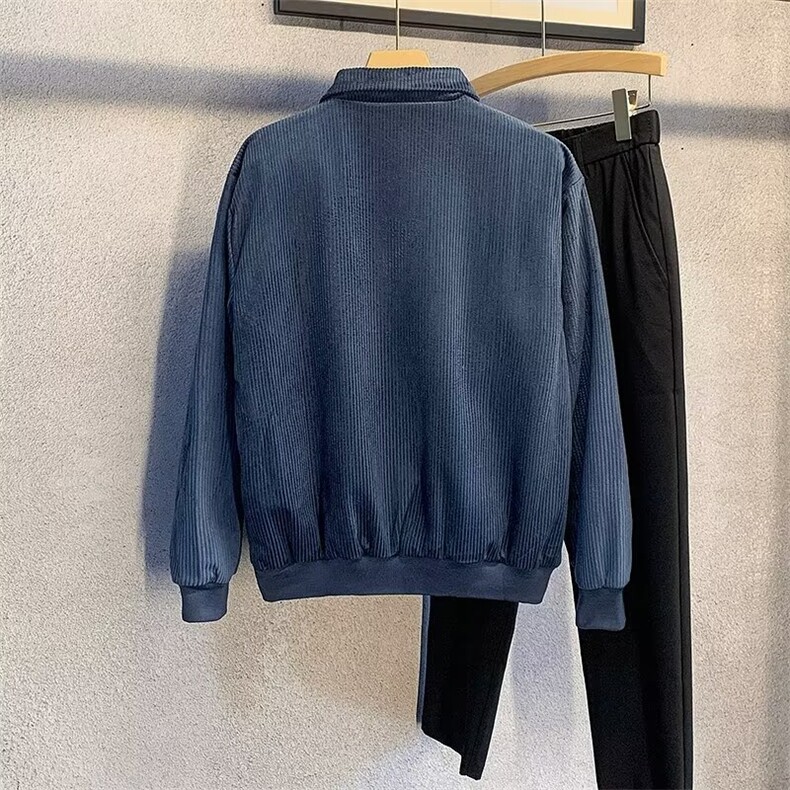 1506-1/GH020/P55麂皮绒夹克男士春秋季复古潮牌宽松休闲,男装夹克,星座1506A
