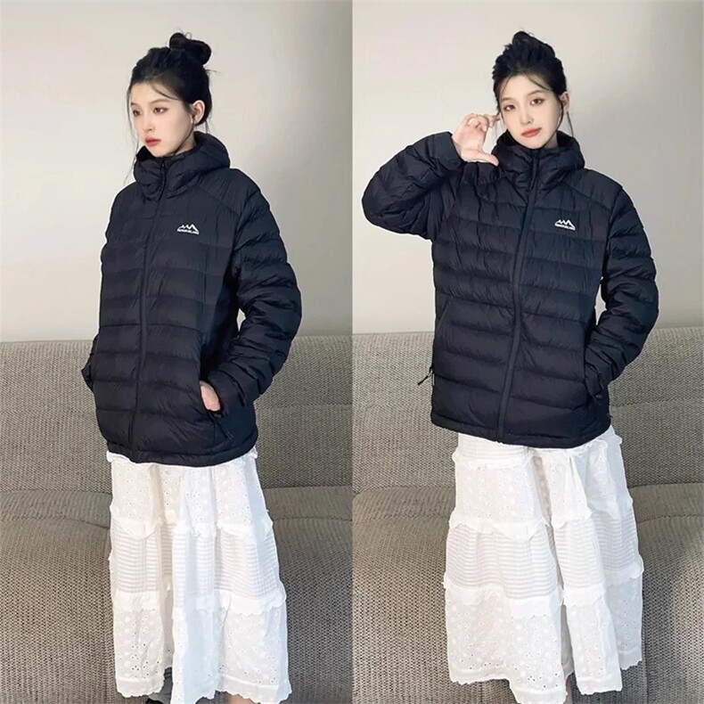 排骨羽绒棉服女短款轻薄款棉衣宽松显瘦韩版情侣连帽外套,女装棉衣/棉服,星座1210-1