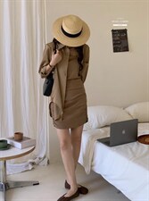 香丽迪网红chic高级感丝滑醋酸外披两件套，其它，香丽迪1