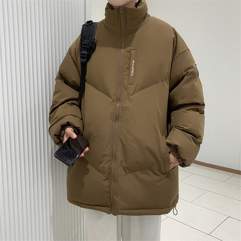 棉服情侣款冬季外套面包服韩版潮流冬装棉袄宽松棉衣M08023-P85,男装棉衣,星座308B-1