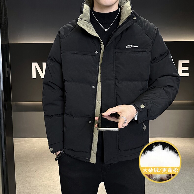 冬季新款50绒羽绒服男型男保暖加厚立领外套S96919-P168,男装羽绒服,星座310B
