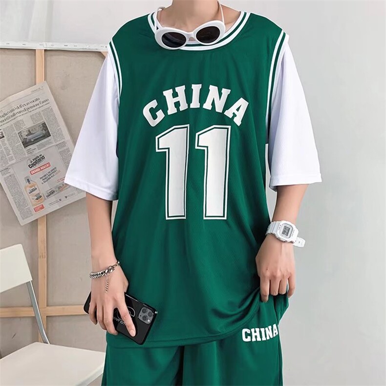 男篮球服11号套装潮流运动套装Z3P29,男装休闲套装,星座1116-2