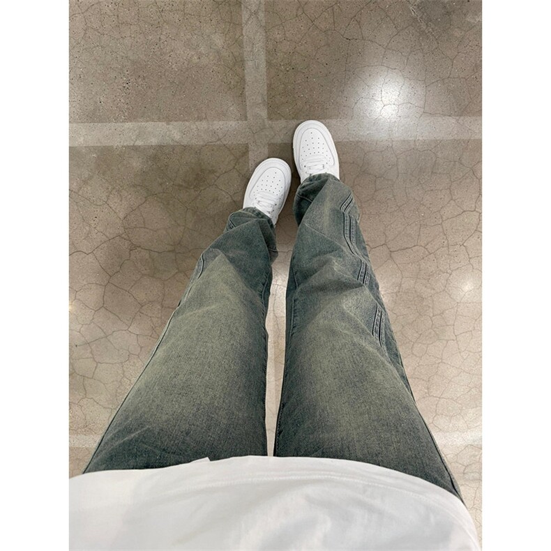 潮牌破洞牛仔裤男款夏季宽松抽绳牛仔裤男生裤子NA008,男装牛仔裤,星座1116A（原606A-3）