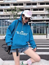 一杭主推款银狐绒卫衣，女装卫衣/绒衫，一杭