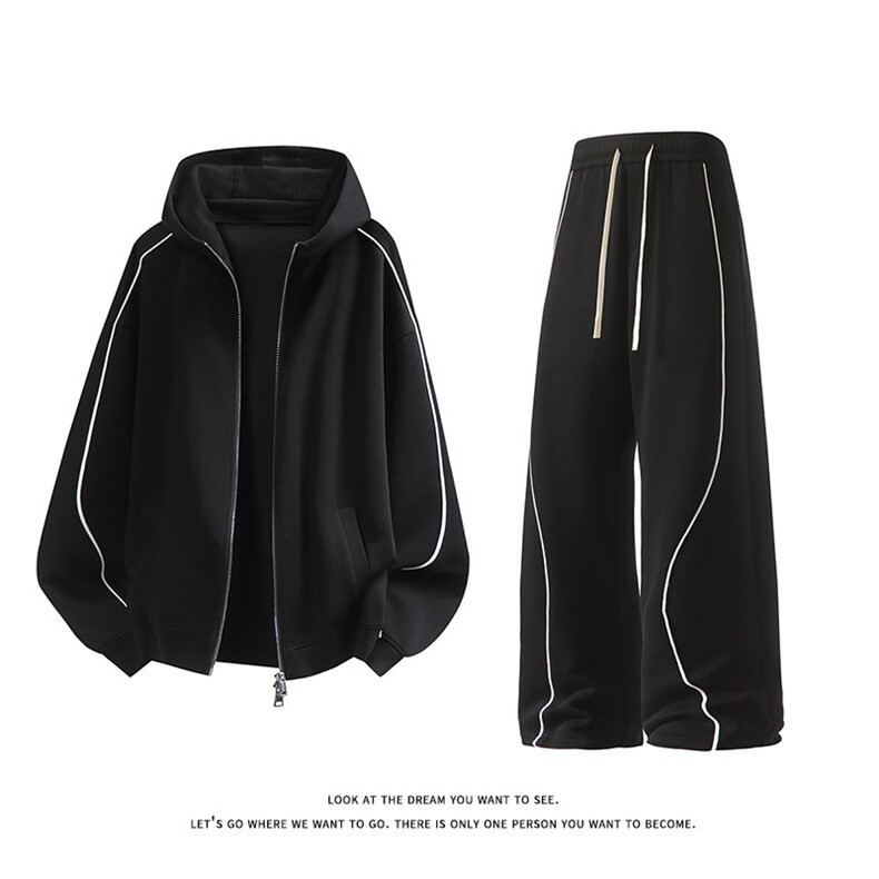 纯色简约休闲情侣套装W4683上衣P55-K8666裤子P40【特价】，男装休闲套装，电商A007