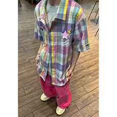 衬衣春秋季洋气格子衬衫长袖纯棉小孩外套薄韩版百搭C5231，男装衬衫，星座1116A（原606A-3）