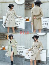 春季风衣，女装风衣，YO\VLF雅洛菲