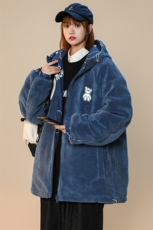 冬季学生羊羔绒棉衣中性风两面穿休闲外套男女8830-P115控价138，男装棉衣，电商A441-1