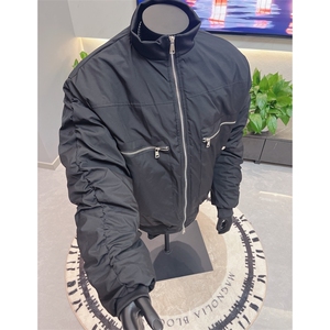 档口图 现货 弯刀廓形棉服短款棉衣DY2478-P110  夹克DY2476-P90图片