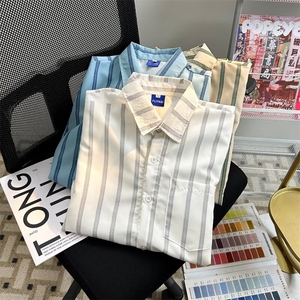 日系少年感男生酷帅穿搭套装工装衬衫搭配男装三件套潮CS527/P35图片