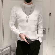 网红毛衣男士秋冬装韩版潮牌ins2026新款帅气针织打底衫S555，男装T恤，星座1116A-2（原606A-1）