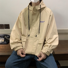 Wt1003-P42连帽潮流冲锋衣外套，男装夹克，星座1501-1