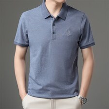 2023夏季新款男士短袖宽松潮流上衣体恤纯棉t恤纯色时尚休闲上衣图片