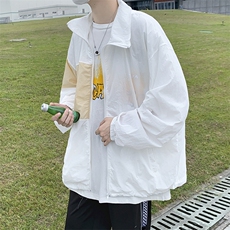 日系原宿风披风外套男秋季夹克防晒衣J157P38，男装夹克，星座1116-2