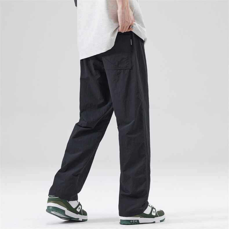 春夏季直筒裤男新款宽松工装抽绳潮牌百搭痞帅休闲裤DY582-P70，男装工装外套，电商A178-1