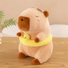 宇悦毛绒玩具 泳圈水豚