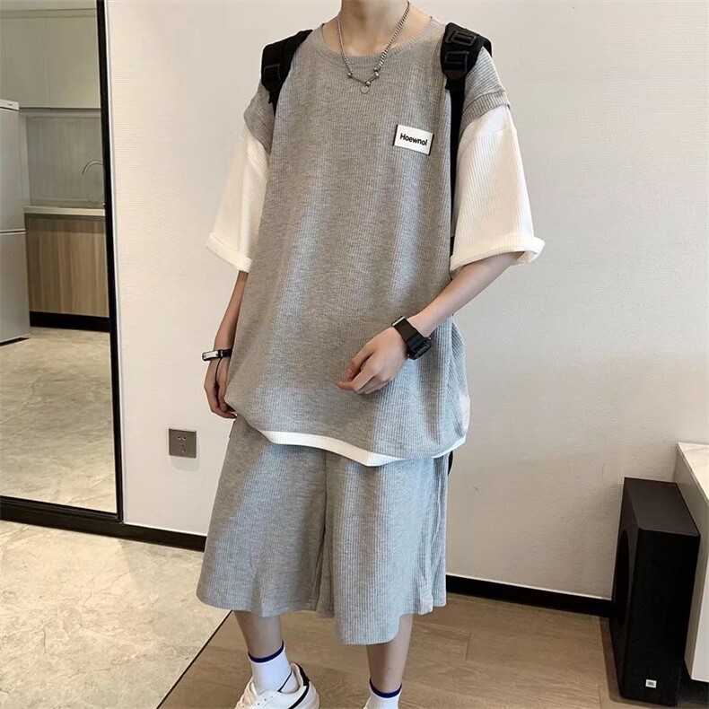 男潮流休闲套装Y52P43,男装休闲套装,星座1116-2