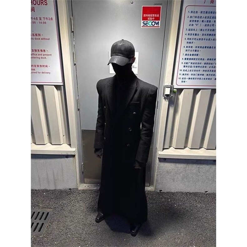 网图毛呢大衣收腰大衣男冬季英伦风呢子外套310A-F806-P110,男装毛呢大衣,四季星座310A
