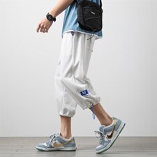 转化5.8%！！2023夏季男士七分裤百搭宽松学生7分短裤DK02P40，男装休闲裤，电商B220