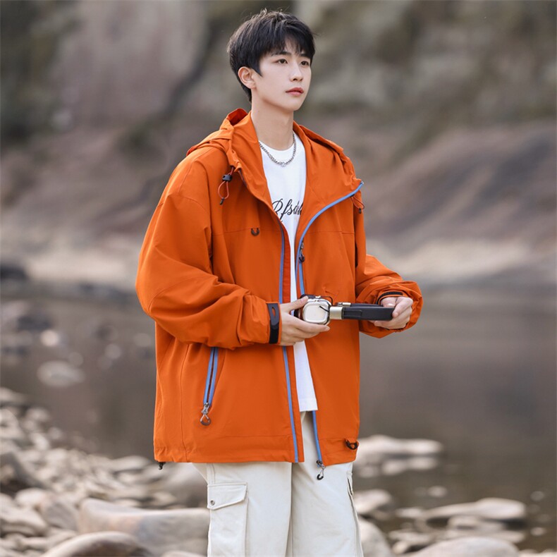 山系户外防水徒步登山进藏夹克外套运动冲锋衣A406JK3512特P80,男装夹克,星座309（原A406）