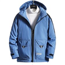 男士休闲连帽加厚保暖棉衣外套棉服棉袄冬季防寒开衫男装M990，男装棉衣，电商B226-2（原B217-2）