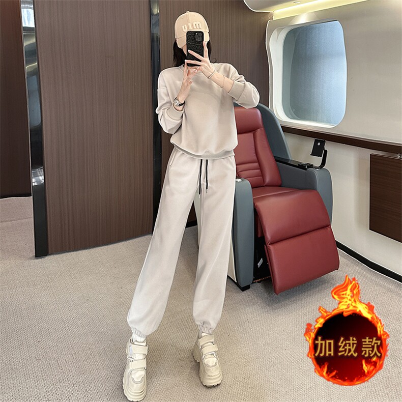 女秋冬季新款青春活力休闲运动两件套,女装套装/套裙,江南