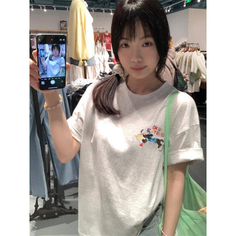 全刺绣T恤男女BT032-P32,男装T恤,星座412-3