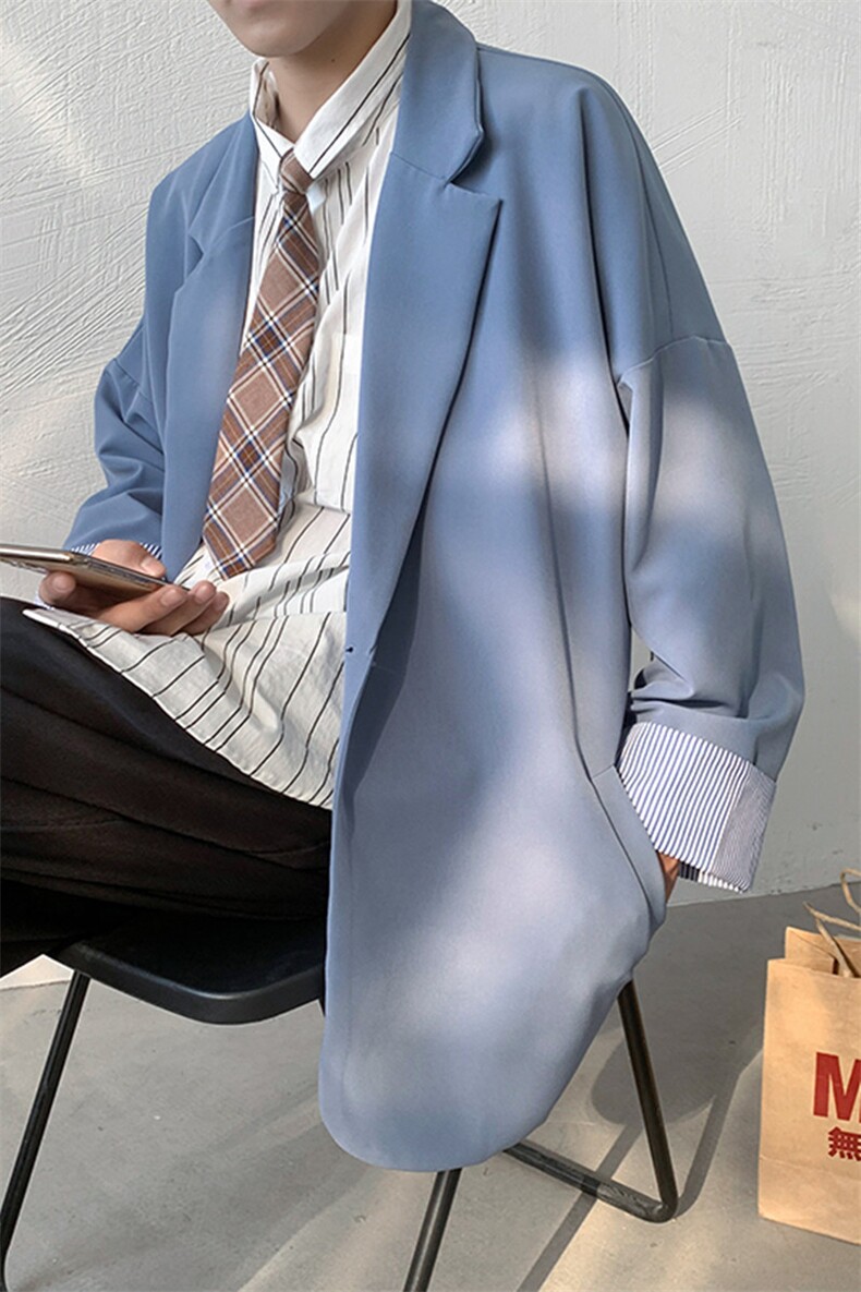 港风潮ins痞帅西服帅气潮流秋季外套炸街小西装现货W609-P52,男装西服,星座512-4