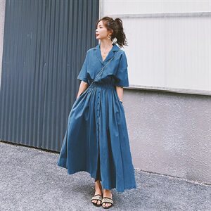 大货已出 夏季新款连衣裙（原8605）225-1936（）图片