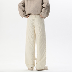 2025冬季新款无影墙锦棉皱绗棉超厚棉裤M-5XLHK251015-特P40，男装棉裤，电商A022